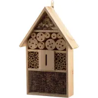 Merkloos Hotel de insectos Refugio para insectos - 48 x 31 x 10 cm - Para jardín y balcón