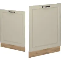 Vicco Panel frontal del lavavajillas R-Line Arena casa de campo/Roble dorado 60 cm sin encimera, Model 63354
