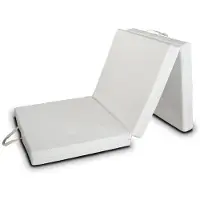 Merkloos Colchones futón plegables de 97 x 200 cm, plegables y con funda desmontable