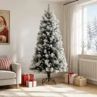 Syfax Árbol de Navidad artificial con ramas articuladas 240 cm