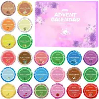 Merkloos Calendario de adviento con 24 aerosoles para la ducha - Set de 24 días - Para hombres y mujeres