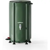 Merkloos Depósito de agua plegable - 100 l - Con tapa - PVC - Grifo