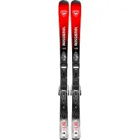 Rossignol - Packs (esquí + fijaciones) - Hero JR 100-140 + Kid4 2027 - Talla 140 cm - Rojo