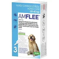 Amflee Spot-on Perro - 20-40 kg - 3 pipetas