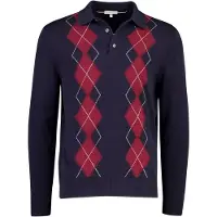 Tommy Hilfiger Polo De Manga Larga Placed Argyle