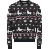 Only & Sons Jersey 'ONSX-Mas' navy / pino / rojo oscuro / blanco