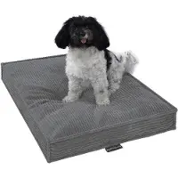 Liangpin Jiazuo Dailygoods - Cojín para perros 70 x 50 cm - Espuma viscosa - Lavable hasta 40 °C - Transpirable - Durable - Oeko-Tex 100 - Cama para perros