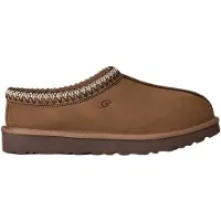 Ugg para mujer. 1184353 Zapatillas piel Tasman Nubuck marrón oscuro (39), Plano, Nobuck, Ninguno, Homewear, outlet 2026.