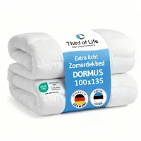 Merkloos Edredón nórdico - 4 estaciones - 140 x 220 cm - Lavable a 60 °C - Relleno de 270 g/m²