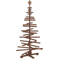 Syfax Árbol de Navidad de madera KOTKA 150 cm Madera de Pino Maciza
