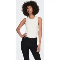 JDY Top de punto 'Aya' blanco