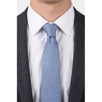 Calvin Klein Severn Textured Solid Tie Blue Talla: OS | Corbatas Outlet | Hombre | Azul