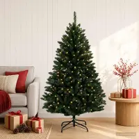 Syfax Árbol de Navidad artificial con ramas articuladas 150 cm