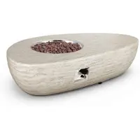 Happy Cocooning Mesa brasero Estate Organic 150 travertino
