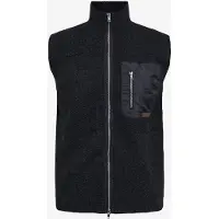 Sätila - Boxy Boil Vest - Chaleco de lana size L, negro