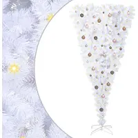 Syfax Árbol de Navidad artificial con 300 LED 210 cm PVC y Acero