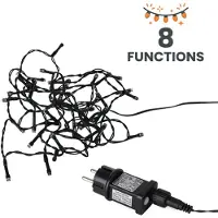 Spetebo 3.12 Guirnalda navideña con 40 LEDs, luz blanca cálida