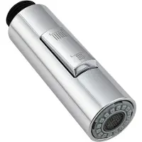 Merkloos Cabezal de ducha para grifo de cocina - Extraíble - Modos pulverización y chorro - Repuesto con rosca G1/2 - Para grifos extraíbles
