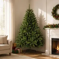 Syfax Árbol de Navidad artificial con ramas articuladas 180 cm PVC