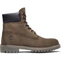 Timberland para hombre. TB1100012141 Botas 6 Inch Lace Up Waterproof marrón (43 W), Plano, Ninguno, Casual, Outdoor, outlet 2026.