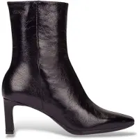 Wonders para mujer. M-6301 Botines de Piel Talis negro (37), 3 a 5cm, Cremallera, Casual, Clásico, outlet 2026.