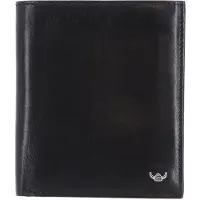 Golden Head Colorado Cartera Bloqueo RFID Piel natural 12 cm negro