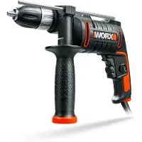 WORX WX317, Negro, Naranja, 1,3 cm, 3000 revoluciones por minuto, 48000 golpes por minuto, 1,3 cm, 2,5 cm