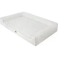 Merkloos Cama para perros color crema, tamaño XL, ideal para perros pequeños y grandes