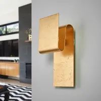 ESCALE Fold - lámpara de pared con pan de oro