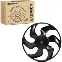 OEM Ventilador de refrigeración, diámetro de 341 mm, voltaje de 12 V, cantidad por paquete: 1, número de aspas: 6, potencia nominal: 200 W