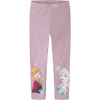 Name It Mini Leggings 'NMFNERI FROZEN' amarillo / lila / rojo / blanco