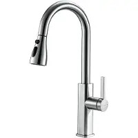 Merkloos Grifo de cocina extensible con 3 modos de salida de agua
