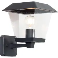 Aigostar Lámpara de jardín LED - Diseño moderno - Alta - Casquillo E27 - Apta para exteriores (IP44) - Compatible con 1 bombilla E27