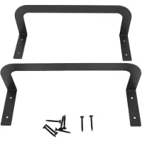 Merkloos Soporte de acero resistente para colchones, antideslizante, estabilizador, juego de 2 unidades
