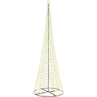 Syfax Árbol de Navidad LED en espiral con base EKENAS 500 cm 868 LED