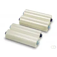 GBC Rollo de pelicula plastificadora eZLoad | 305 mm x 75 m | brillante/mate | 2x 125 micras