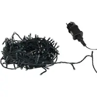 Spetebo Guirnalda de luces LED para Navidad, color blanco cálido, 20 metros / 200 LEDs, ideal para decoración de jardines y exteriores