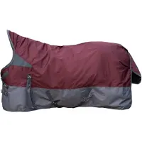 HKM Manta para caballos de la marca , talla 135. Manta alta de cuello, modelo Yukon, con relleno de 100 gramos y fabricada con tejido de 600D