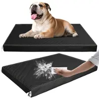 OEM Cama para perros, fabricada en cuero sintético, antideslizante, lavable, apta para perros de hasta 13,6 kg