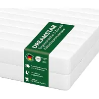 Markenlos Colchón Easy Sleep 180x200cm, altura H4 (firme) | Colchón de espuma fría ergonómico | Hipoalergénico y antibacteriano | Funda desmontable y lavable | Öko-TEX | (11 cm, 180 x 200 cm)