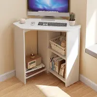 LTPRTZ Oficina de esquina - Escritorio - Homeworks Office - Diseño en L - 77x77x74cm - Blanco