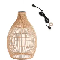 Lumisky Lámpara colgante con conexión eléctrica, modelo HOLIDAY, altura de 42 cm
