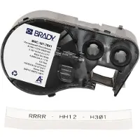 Brady M4C-187-7641 cinta termorretráctil negra sobre blanco 8,50 mm x 2,13 m (original)