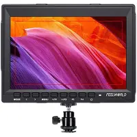 Feelworld 7" FW759 DSLR Monitor HD Asistencia de vídeo IPS 1280x800 4K HDMI AV