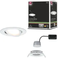 Paulmann Foco Spot Nova Coin redondo, orientable, con regulación por pasos,