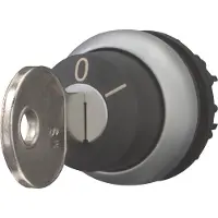 Eaton M22-WS-MS2, Interruptor clave, Plástico, Negro, Plateado, IP66, 29,7 mm, 39,6 mm