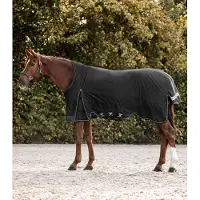 Waldhausen SCANDIC, manta para exteriores, cuello alto, 100 gramos, tejido ripstop de 1200 denier, color: negro, talla: 165 cm