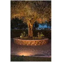 SLV LED, foco para jardín con estaca, para exteriores, color antracita, IP55, 3000K, 40°