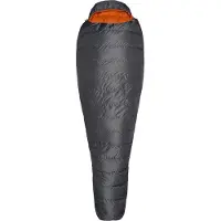 Exped - Dura -15° C - Saco de dormir de plumas size S, gris/rojo