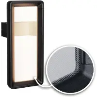 Paulmann . Lámpara LED para exterior, modelo Reana, con sensor de movimiento (HF) y control de luz ambiental